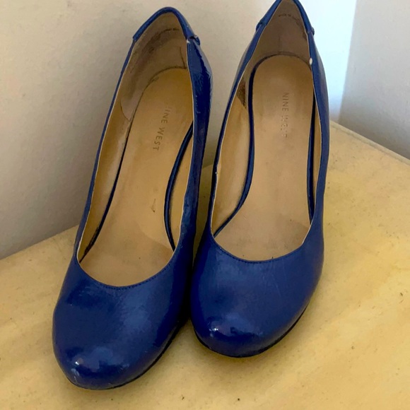 Nine West Shoes - Royal blue wedges